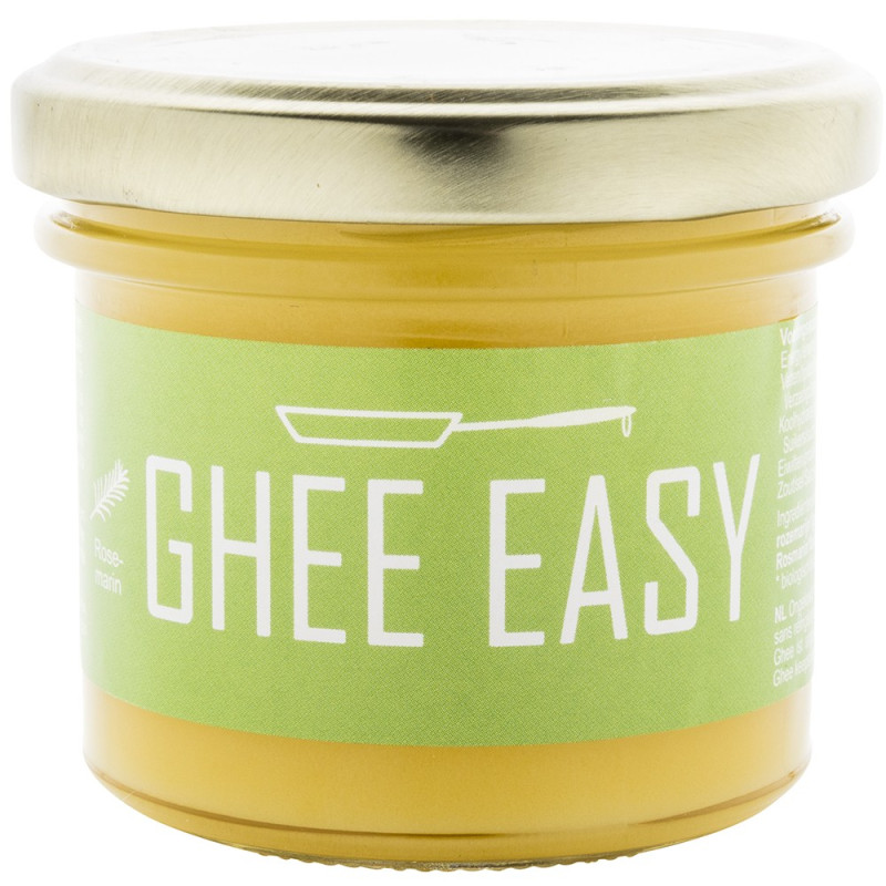 Βιολογικό Βούτυρο Γκι με Δενδρολίβανο | Ghee Easy with Rosemary - Organic 100gr Βιολογικό Βούτυρο Γκι με Δενδρολίβανο | Ghee Easy with Rosemary - Organic 100gr