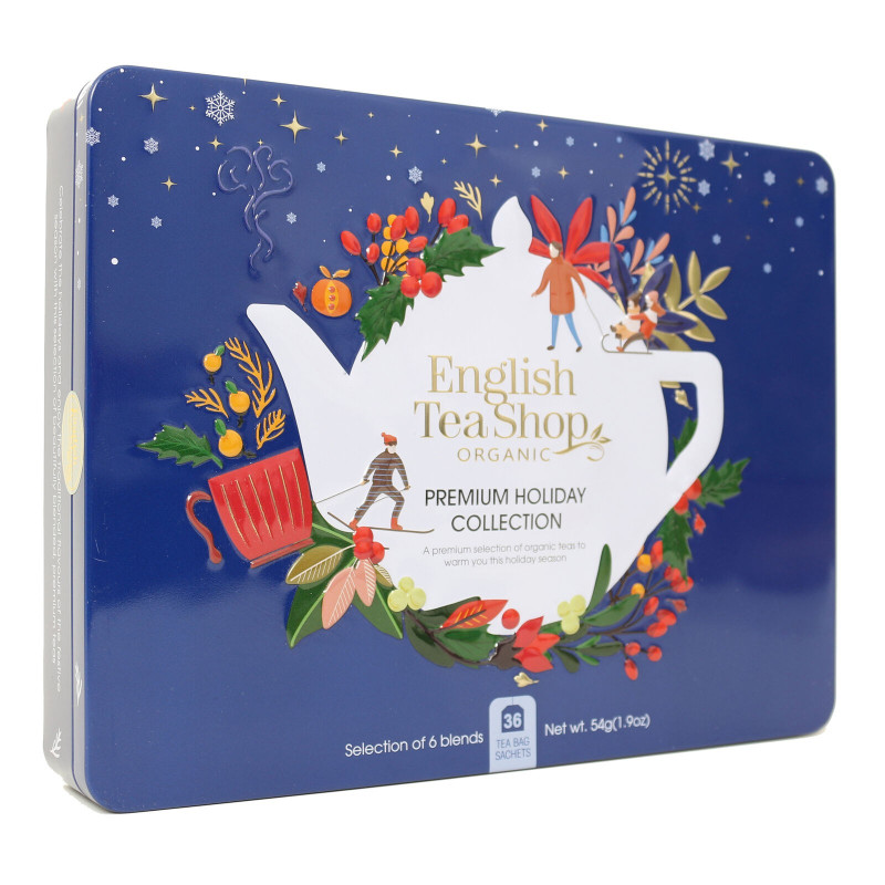 Συλλογή Χριστουγέννων | Premium Holiday Collection Blue Gift Tin 36 Tea Bag | 36 φακελάκια Συλλογή Χριστουγέννων | Premium Holiday Collection Blue Gift Tin 36 Tea Bag | 36 φακελάκια