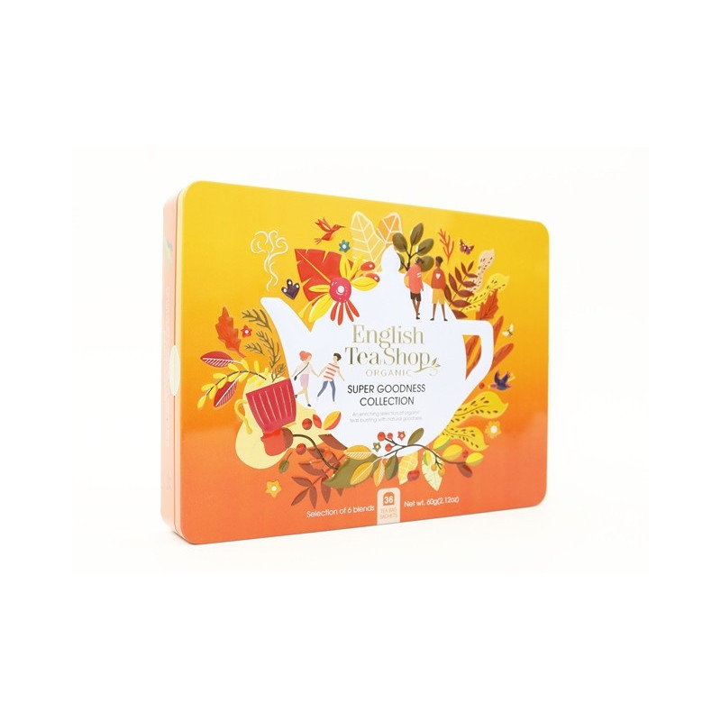 Συλλογή Χριστουγέννων | Super Goodness Collection Gift Tin 36 Tea Bag | 36 φακελάκια Συλλογή Χριστουγέννων | Super Goodness Collection Gift Tin 36 Tea Bag | 36 φακελάκια