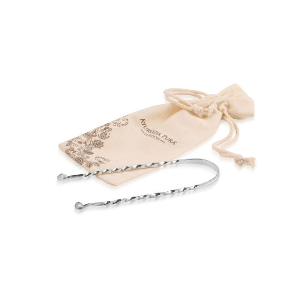 Για τον Καθαρισμό της Γλώσσας | 100% Sterling Silver Tongue Cleaner
