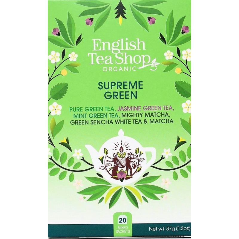 Συλλογή 5 Τσαγιών | SUPREME GREEN | 20 φακ. Συλλογή 5 Τσαγιών | SUPREME GREEN | 20 φακ.