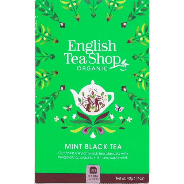 Οργανικό Μαύρο Τσάι με Μέντα | Org. Mint Black Tea