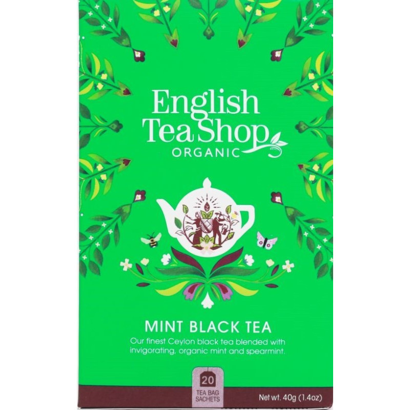 Οργανικό Μαύρο Τσάι με Μέντα | Org. Mint Black Tea Οργανικό Μαύρο Τσάι με Μέντα | Org. Mint Black Tea