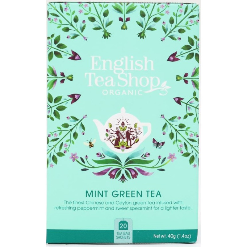 Πράσινο Τσάι με Μέντα | Mint Green Tea | 20 φακ. Πράσινο Τσάι με Μέντα | Mint Green Tea | 20 φακ.
