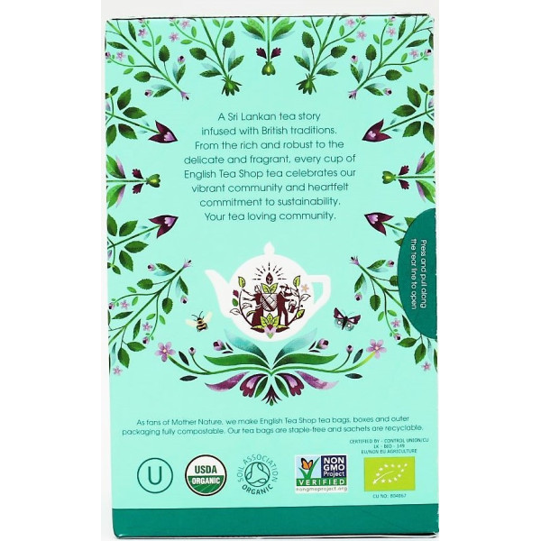Πράσινο Τσάι με Μέντα | Mint Green Tea | 20 φακ.