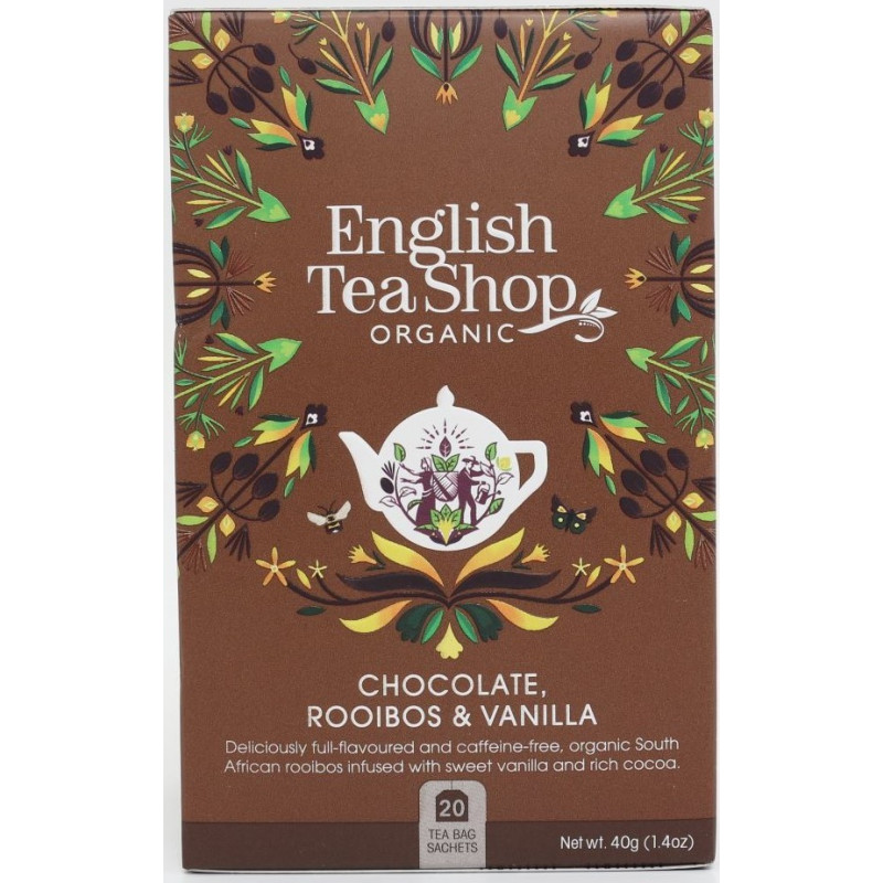 Οργανικό Ρόιμπος, Σοκολάτα & Βανίλια | Org. Rooibois Chocolate Vanilla Οργανικό Ρόιμπος, Σοκολάτα & Βανίλια | Org. Rooibois Chocolate Vanilla