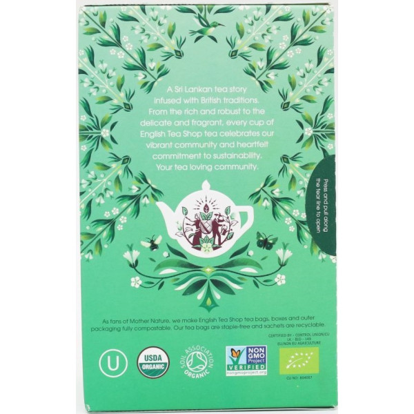 Βιολογικό Τσάι - Σεντζά, Λευκό Τσάι & Μάτσα | Green Sencha, White Tea & Matcha 20 Φακ.