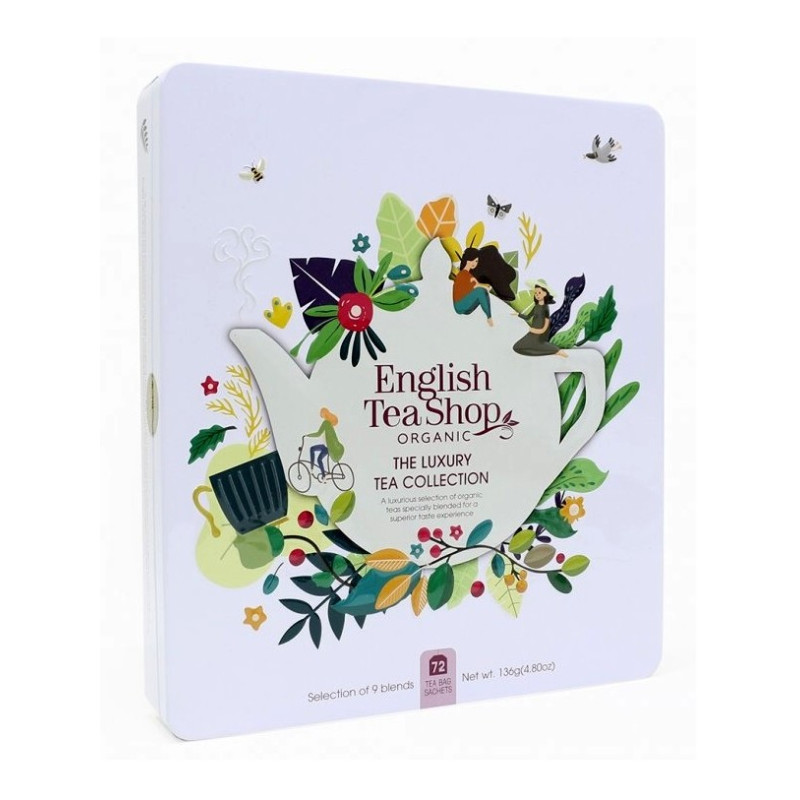 Συλλογή Χριστουγέννων | Luxury Holiday Collection White Gift Tin 72 Tea Bag | 72 φακελάκια Συλλογή Χριστουγέννων | Luxury Holiday Collection White Gift Tin 72 Tea Bag | 72 φακελάκια