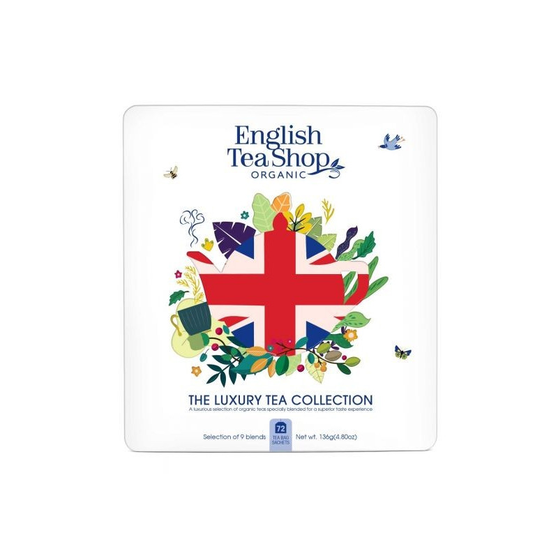 Συλλογή με 72 τεμ. Τσαγιών | Org. Assorted Union Jack Gift Tin Luxury Collection Union - 72 tea bags Συλλογή με 72 τεμ. Τσαγιών | Org. Assorted Union Jack Gift Tin Luxury Collection Union - 72 tea bags
