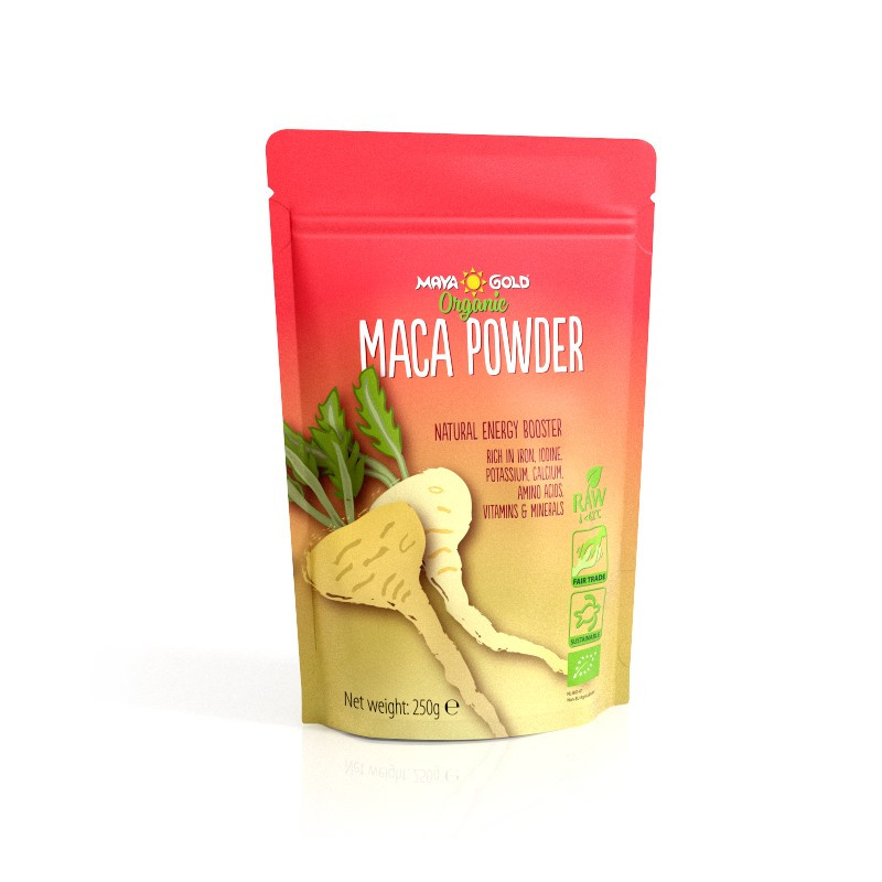 Βιολογική Ακατέργαστη Σκόνη Μάκα | Organic Raw Maca Powder | 250gr Βιολογική Ακατέργαστη Σκόνη Μάκα | Organic Raw Maca Powder | 250gr