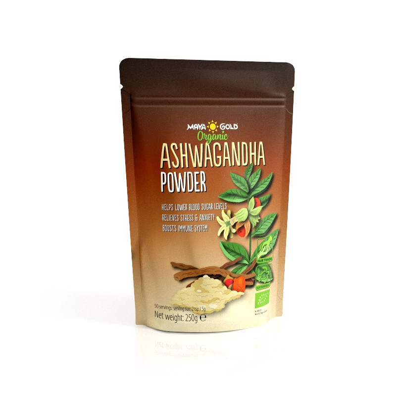 Βιολογική Σκόνη Ασβαγκάντα | Ashwagandha Organic Powder | 250gr