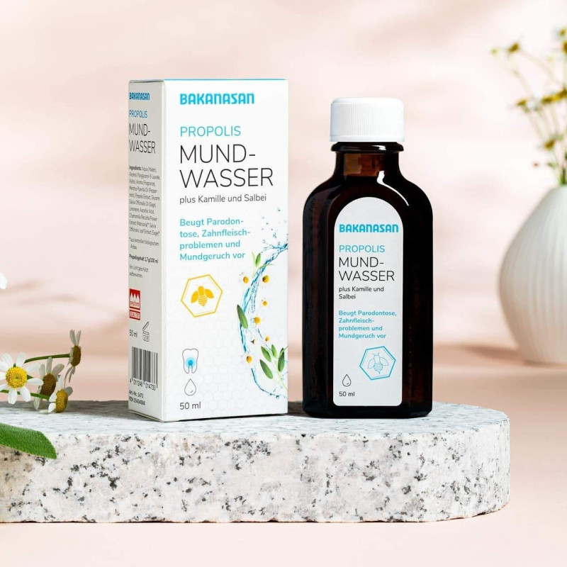 Στοματικό διάλυμα πρόπολης | Propolis Mouthwash | 50 ml Στοματικό διάλυμα πρόπολης | Propolis Mouthwash | 50 ml