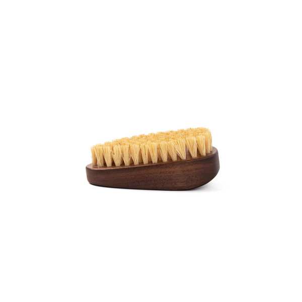 Βούρτσα Νυχιών με Σιζάλ με Ξύλο Καρυδιάς | Natural Sisal Walnut Wood Nail Brush