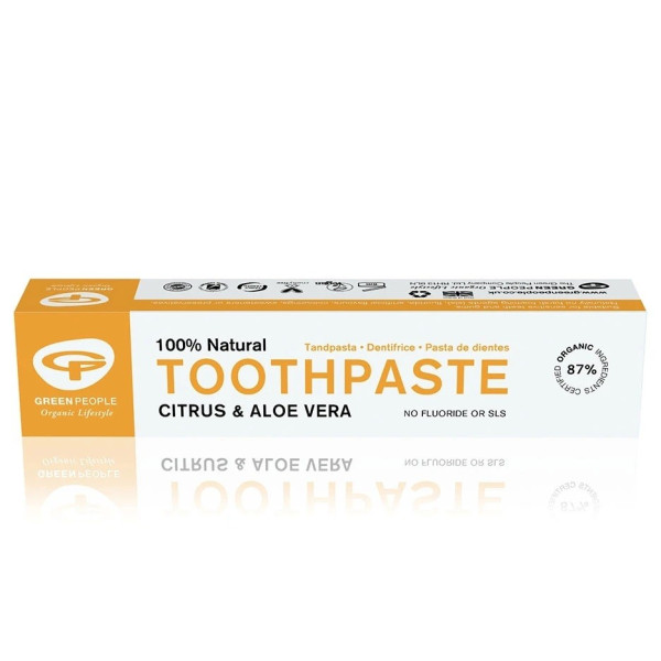 Οδοντόπαστα με Εσπεριδοειδή & Αλόη | Citrus & Aloe Vera Toothpaste | 50ml