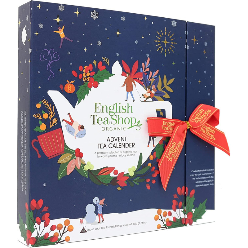 Συλλογή Χριστουγέννων | Org. Book Style Christmas Night Advent Calendar Blue | 25 Φακελάκια Συλλογή Χριστουγέννων | Org. Book Style Christmas Night Advent Calendar Blue | 25 Φακελάκια