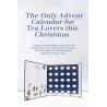Συλλογή Χριστουγέννων | Org. Book Style Christmas Night Advent Calendar Blue | 25 Φακελάκια