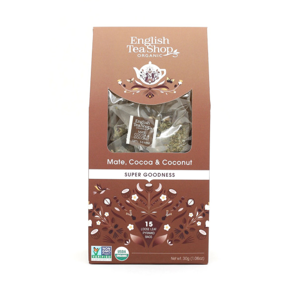 Ματέ, Κακάο & Γλυκόριζα | Org. Mate, Cocoa & Coconut | 15 pyramids