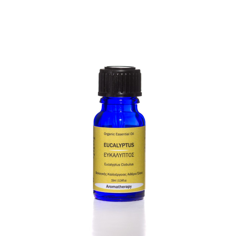Βιολογικό Αιθέριο Έλαιο Ευκάλυπτος | Eucalyptus Globulus Essential Oil Org. | 10ml Βιολογικό Αιθέριο Έλαιο Ευκάλυπτος | Eucalyptus Globulus Essential Oil Org. | 10ml