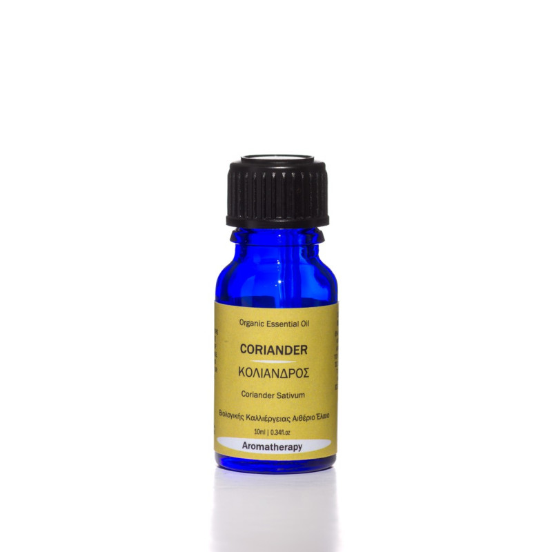 Βιολογικό Αιθέριο Έλαιο Κολιάνδρου | Coriander Essential Oil Org. | 10ml