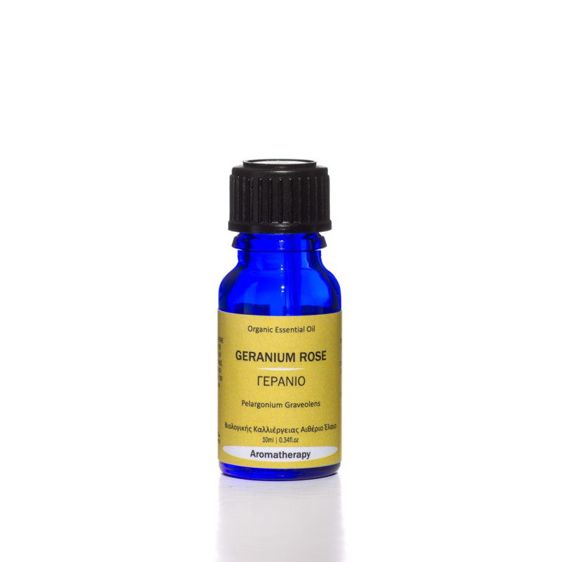 Βιολογικό Αιθέριο Έλαιο Γεράνιο | Geranium Essential Oil Org. | 10ml Βιολογικό Αιθέριο Έλαιο Γεράνιο | Geranium Essential Oil Org. | 10ml