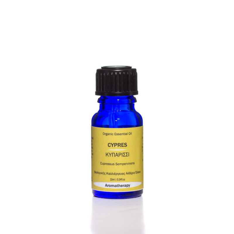 Βιολογικό Αιθέριο Έλαιο Κυπαρίσσι | Cypress Essential Oil Org. | 10ml Βιολογικό Αιθέριο Έλαιο Κυπαρίσσι | Cypress Essential Oil Org. | 10ml