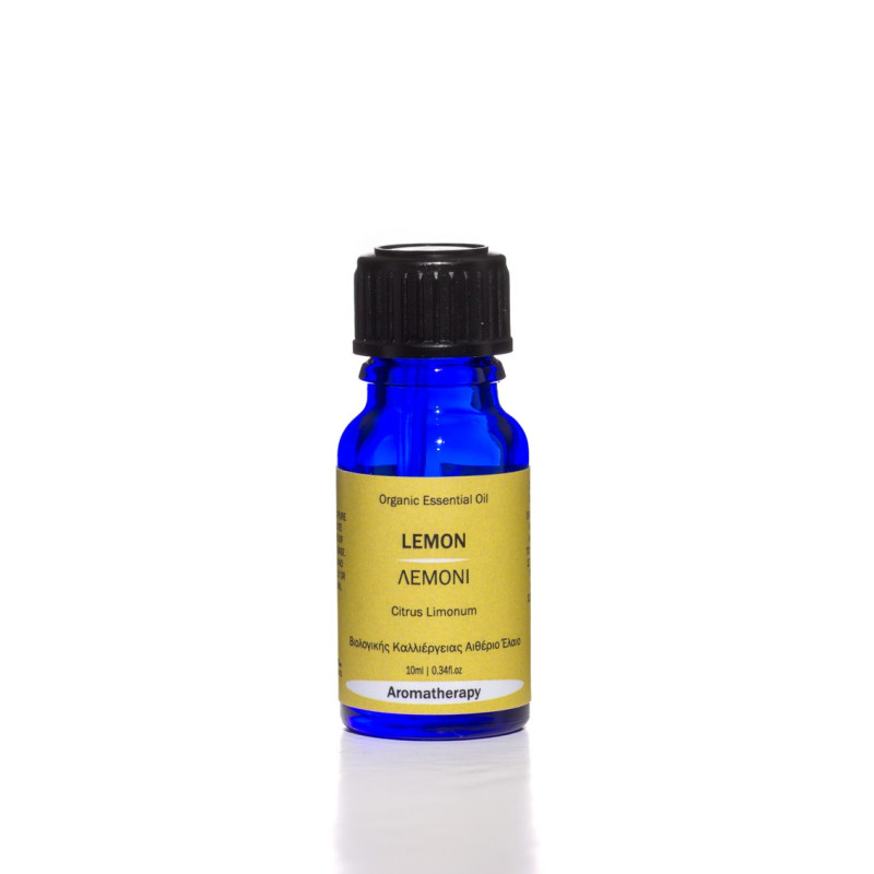Βιολογικό Αιθέριο Έλαιο Λεμόνι | Lemon Essential Oil Org. | 10ml Βιολογικό Αιθέριο Έλαιο Λεμόνι | Lemon Essential Oil Org. | 10ml
