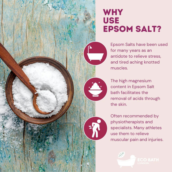 Αλατα Μπάνιου για Ισορροπία & Χαλάρωση | Balance and Calming Epsom Salt Bath Soak | Tube 1000gr