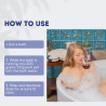 Αλατα Μπάνιου Αισθησιακά | Derma Epsom Salt Bath Soak - Tube 1000gr