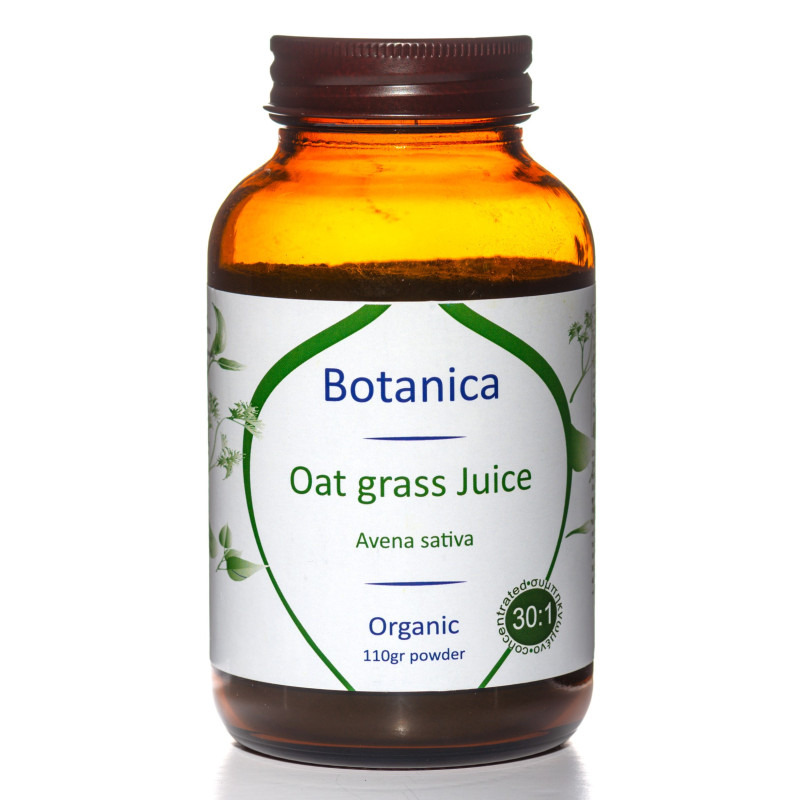 Βιολογικός χυμός Βρώμης | Organic Oat grass Juice Powder | 110gr Βιολογικός χυμός Βρώμης | Organic Oat grass Juice Powder | 110gr