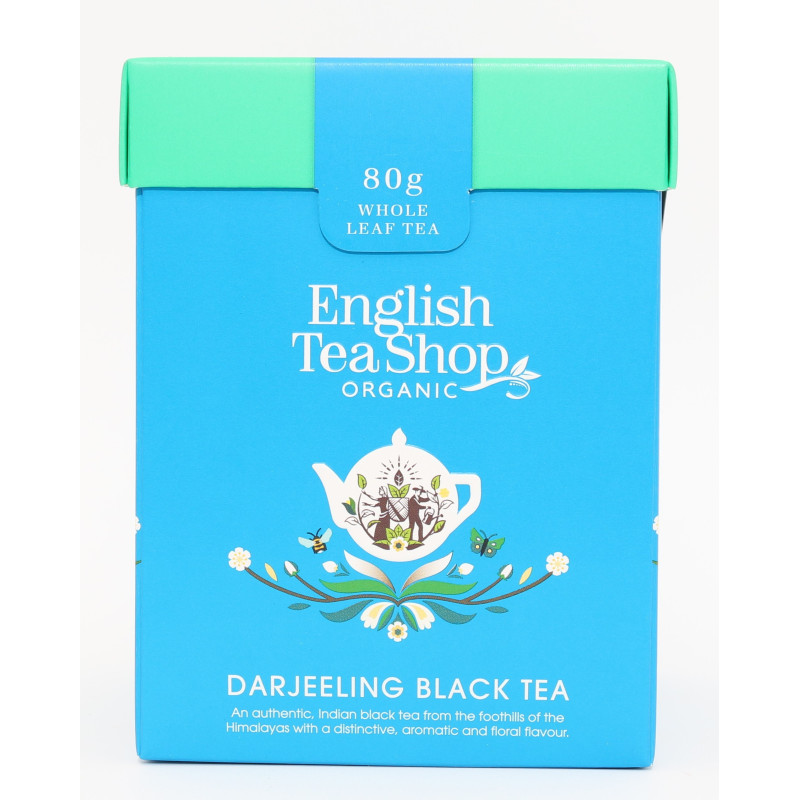 Κουτί με Οργανικό Μαύρο Τσάι Darjeeling Χύμα | Org FT. Darjeeling Loose leaf tea | 80gr Κουτί με Οργανικό Μαύρο Τσάι Darjeeling Χύμα | Org FT. Darjeeling Loose leaf tea | 80gr