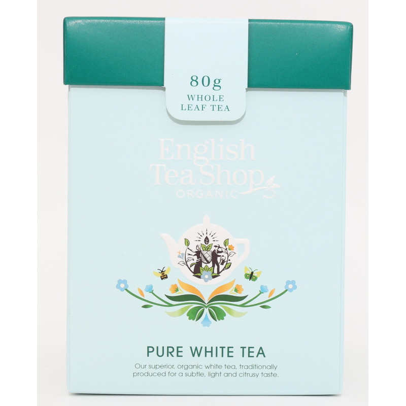 Κουτί με Άσπρο Τσάι | Org. Pure White Tea | 80gr Κουτί με Άσπρο Τσάι | Org. Pure White Tea | 80gr