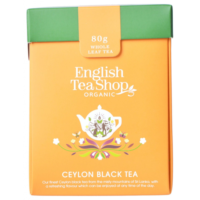 Κουτί με Μαύρο Τσάι Κεϋλάνης | Org. Ceylon Black Tea | 80gr Κουτί με Μαύρο Τσάι Κεϋλάνης | Org. Ceylon Black Tea | 80gr