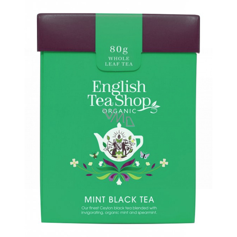 Κουτί με Μαύρο Τσάι με Μέντα| Org.Org. Mint Black Tea | 80gr Κουτί με Μαύρο Τσάι με Μέντα| Org.Org. Mint Black Tea | 80gr