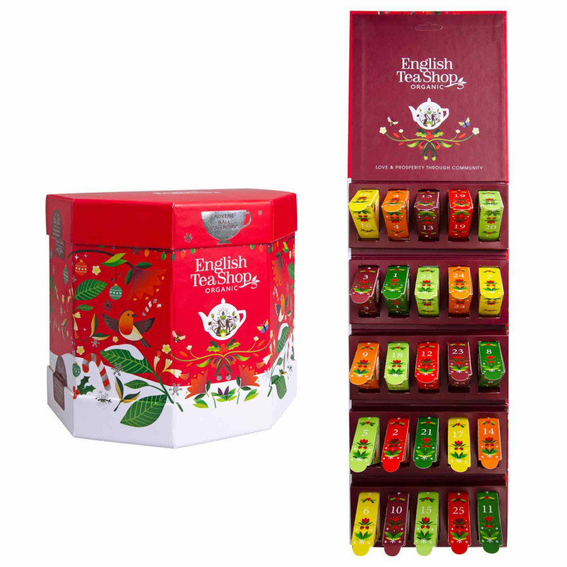 Πολυτελής Advent Calendar Unroll | 25 Pyramid Tea Bags Πολυτελής Advent Calendar Unroll | 25 Pyramid Tea Bags