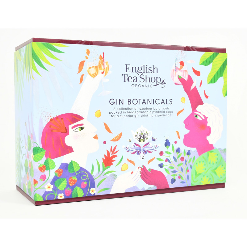 Συλλόγη Gin Botanicals | 12 Pyramid Tea Bags Συλλόγη Gin Botanicals | 12 Pyramid Tea Bags