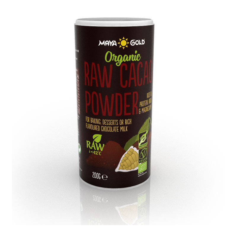 Βιολογική Ακατέργαστη Σκόνη Κακάο | Organic Raw Cacao Powder | 200gr Βιολογική Ακατέργαστη Σκόνη Κακάο | Organic Raw Cacao Powder | 200gr