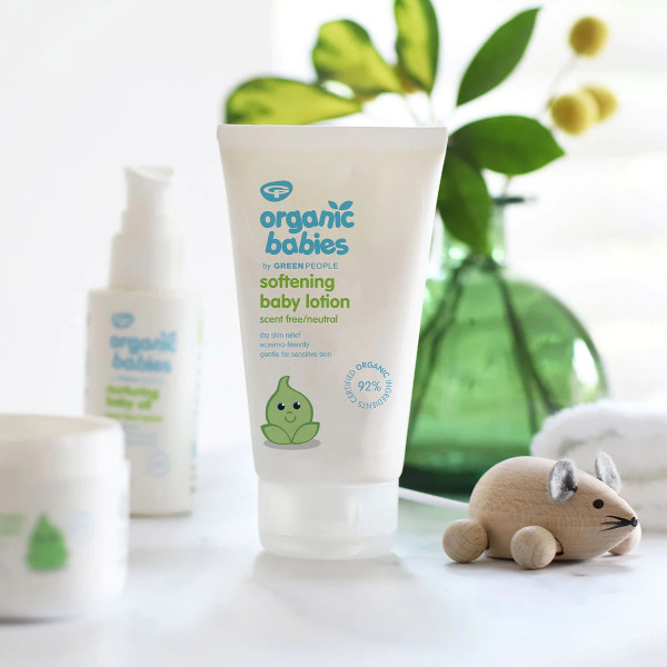 Βρεφική Λοσιόν Χωρίς  Άρωμα | Organic Babies Softening Baby Lotion - Scent Free 150ml