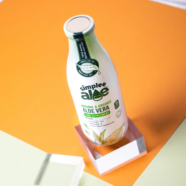 Simplee Aloe - 100% Βιολογικός Χυμός Αλόης | 500ml