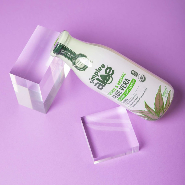Simplee Aloe - 100% Βιολογικός Χυμός Αλόης | 500ml