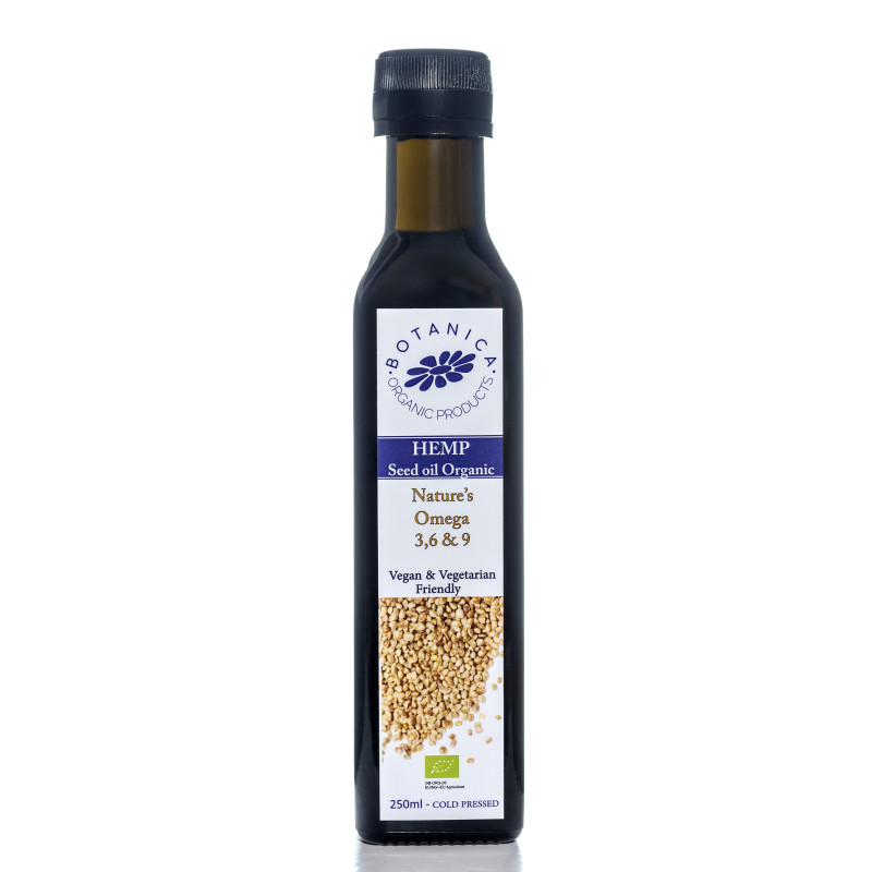 Botanica | 100% Βιολογικό Λάδι σπόρων Κάνναβης | 250ml Botanica | 100% Βιολογικό Λάδι σπόρων Κάνναβης | 250ml
