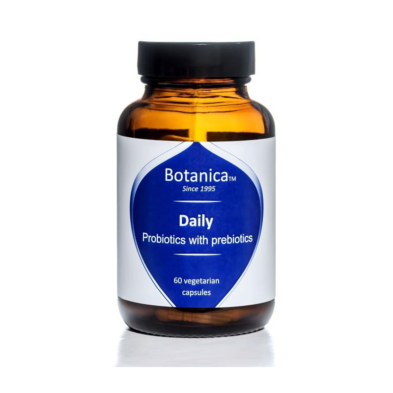 Botanica | Daily Probiotics with Prebiotics | 60 veg. caps Botanica | Daily Probiotics with Prebiotics | 60 veg. caps